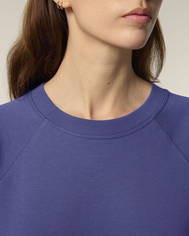 Stella Clara - Das Damen-Raglan-Rundhals-Sweatshirt - Dusk - L bedrucken, Art.-Nr. STSW217C3591L