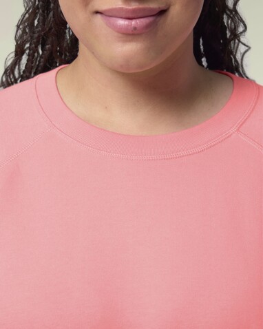Stella Clara - Das Damen-Raglan-Rundhals-Sweatshirt - Pink Joy - S bedrucken, Art.-Nr. STSW217C3601S