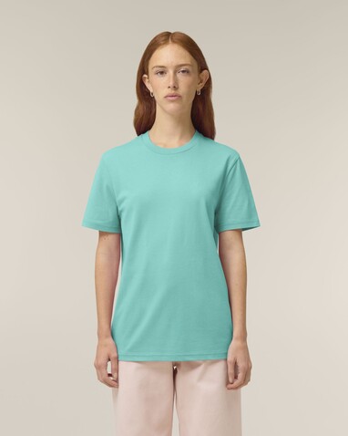 Creator 2.0 - Das Iconic Unisex-T-Shirt - Pool Blue - XXL bedrucken, Art.-Nr. STTU169C3572X