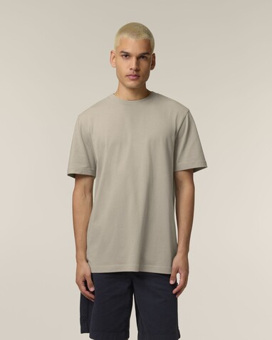 Sparker 2.0 - Das Relaxed Unisex-T-Shirt - Stone - 3XL bedrucken, Art.-Nr. STTU171C3583X