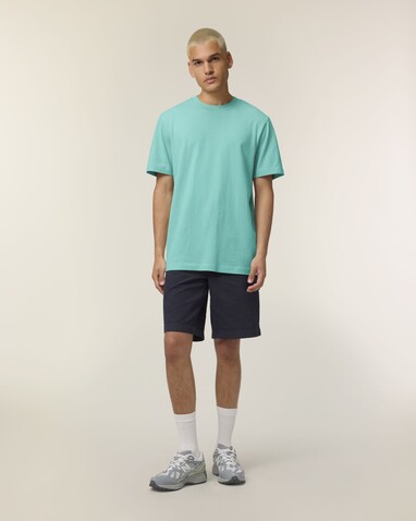 Sparker 2.0 - Das Relaxed Unisex-T-Shirt - Pool Blue - M bedrucken, Art.-Nr. STTU171C3571M