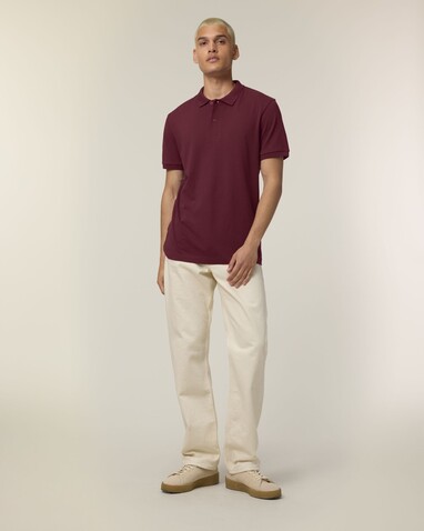 Stanley Coaster - Das Herren-Polo - Burgundy - 4XL bedrucken, Art.-Nr. STPM224C2444X