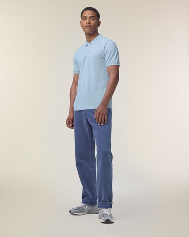 Stanley Coaster - Das Herren-Polo - Sky blue - 3XL bedrucken, Art.-Nr. STPM224C2323X Stanley Coaster - Das Herren-Polo - Sky blue - 3XL bedrucken, Art.-Nr. STPM224C2323X