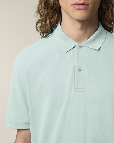 Stanley Coaster - Das Herren-Polo - Caribbean Blue - M bedrucken, Art.-Nr. STPM224C7241M