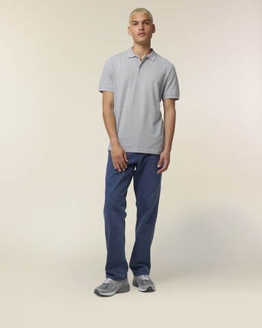 Stanley Coaster - Das Herren-Polo - Heather Grey - 3XL bedrucken, Art.-Nr. STPM224C2503X