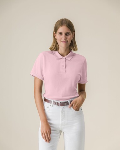 Stella Coaster - Das Damen-Polo - Cotton Pink - M bedrucken, Art.-Nr. STPW977C0051M Stella Coaster - Das Damen-Polo - Cotton Pink - M bedrucken, Art.-Nr. STPW977C0051M