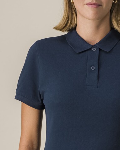 Stella Coaster - Das Damen-Polo - French Navy - XXL bedrucken, Art.-Nr. STPW977C7272X