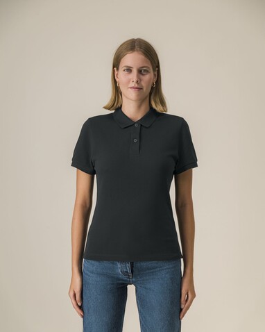 Stella Coaster - Das Damen-Polo - Black - S bedrucken, Art.-Nr. STPW977C0021S Stella Coaster - Das Damen-Polo - Black - S bedrucken, Art.-Nr. STPW977C0021S
