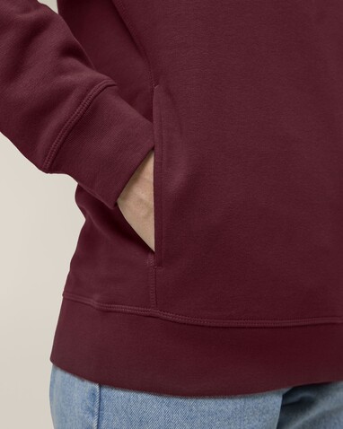 Sounder - Der Unisex-Hoodie mit Seitentaschen - Burgundy - XXS bedrucken, Art.-Nr. STSU229C2442S