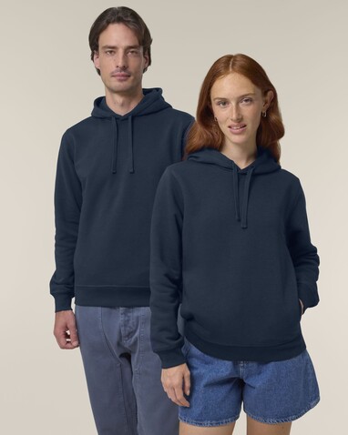 Sounder - Der Unisex-Hoodie mit Seitentaschen - French Navy - M bedrucken, Art.-Nr. STSU229C7271M