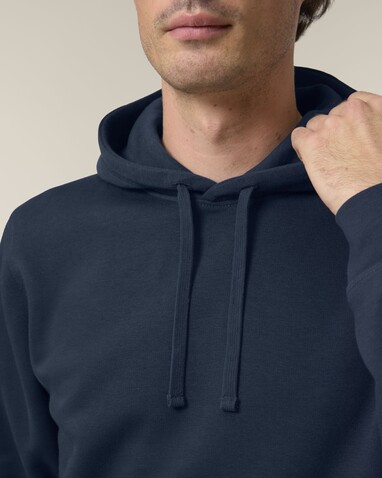 Sounder - Der Unisex-Hoodie mit Seitentaschen - French Navy - M bedrucken, Art.-Nr. STSU229C7271M