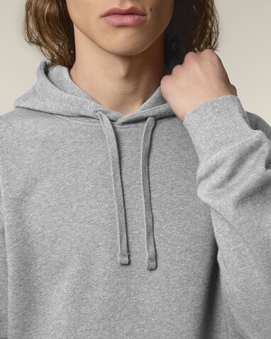 Sounder - Der Unisex-Hoodie mit Seitentaschen - Heather Grey - XXS bedrucken, Art.-Nr. STSU229C2502S