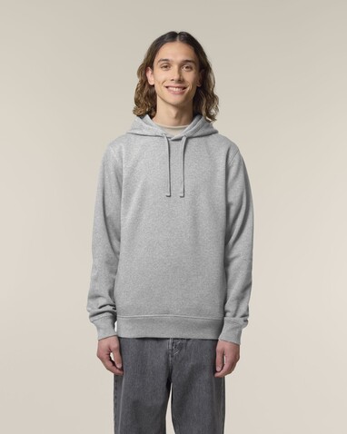 Sounder - Der Unisex-Hoodie mit Seitentaschen - Heather Grey - XXL bedrucken, Art.-Nr. STSU229C2502X