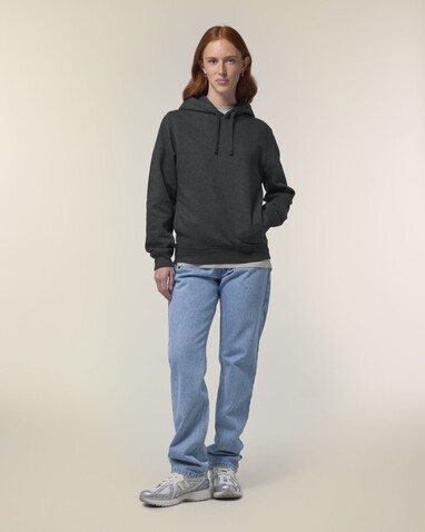 Sounder - Der Unisex-Hoodie mit Seitentaschen - Dark Heather Grey - XXS bedrucken, Art.-Nr. STSU229C6512S