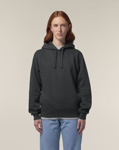 Sounder - Der Unisex-Hoodie mit Seitentaschen - Dark Heather Grey - M bedrucken, Art.-Nr. STSU229C6511M