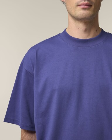 Blaster 2.0 - Das Oversized Unisex-T-Shirt mit Stehkragen - Dusk - XXS bedrucken, Art.-Nr. STTU959C3592S