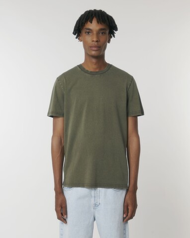 Crafter Vintage - Das unisex gefärbte Mid-Light T-Shirt - G. Dyed Khaki - 3XL bedrucken, Art.-Nr. STTU976C1093X