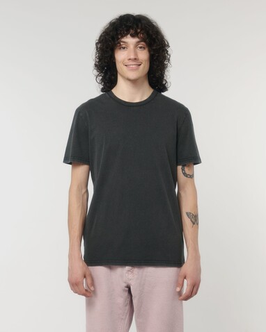 Crafter Vintage - Das Garment-Dyed Unisex-T-Shirt - G. Dyed Black Rock - XL bedrucken, Art.-Nr. STTU976C1401X