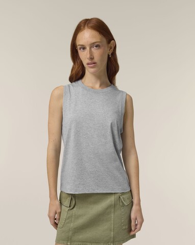 Stella Mia - Das Damen-Tanktop - Heather Grey - XS bedrucken, Art.-Nr. STTW962C250XS Stella Mia - Das Damen-Tanktop - Heather Grey - XS bedrucken, Art.-Nr. STTW962C250XS