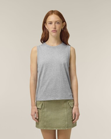 Stella Mia - Das Damen-Tanktop - Heather Grey - XL bedrucken, Art.-Nr. STTW962C2501X Stella Mia - Das Damen-Tanktop - Heather Grey - XL bedrucken, Art.-Nr. STTW962C2501X