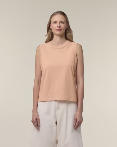 Stella Mia - Das Damen-Tanktop - Fraiche Peche - L bedrucken, Art.-Nr. STTW962C1011L Stella Mia - Das Damen-Tanktop - Fraiche Peche - L bedrucken, Art.-Nr. STTW962C1011L