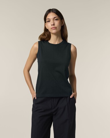 Stella Mia - Das Damen-Tanktop - Black - XXL bedrucken, Art.-Nr. STTW962C0022X Stella Mia - Das Damen-Tanktop - Black - XXL bedrucken, Art.-Nr. STTW962C0022X