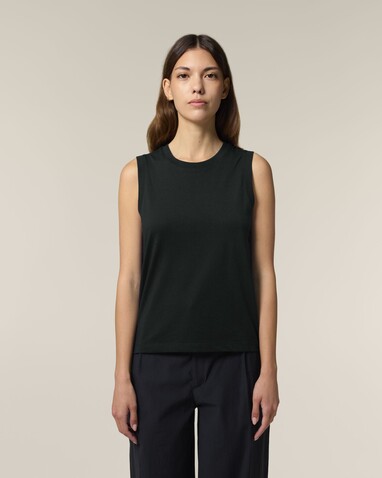 Stella Mia - Das Damen-Tanktop - Black - XS bedrucken, Art.-Nr. STTW962C002XS Stella Mia - Das Damen-Tanktop - Black - XS bedrucken, Art.-Nr. STTW962C002XS