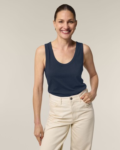 Stella Ava - Das Fitted Damen-Tanktop - French Navy - XS bedrucken, Art.-Nr. STTW963C727XS Stella Ava - Das Fitted Damen-Tanktop - French Navy - XS bedrucken, Art.-Nr. STTW963C727XS