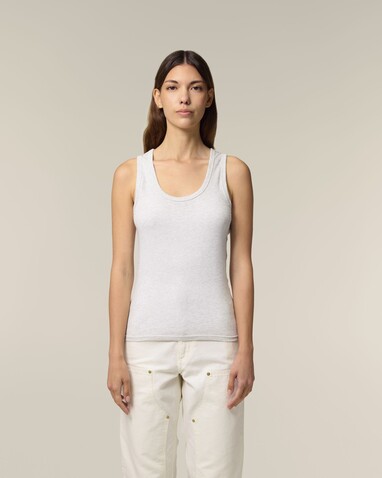 Stella Ava - Das Fitted Damen-Tanktop - Cool Heather Grey - XL bedrucken, Art.-Nr. STTW963C1461X Stella Ava - Das Fitted Damen-Tanktop - Cool Heather Grey - XL bedrucken, Art.-Nr. STTW963C1461X