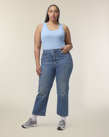 Stella Ava - Das Fitted Damen-Tanktop - Blue Soul - S bedrucken, Art.-Nr. STTW963C1491S Stella Ava - Das Fitted Damen-Tanktop - Blue Soul - S bedrucken, Art.-Nr. STTW963C1491S