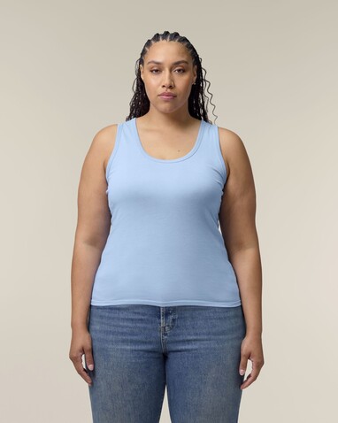 Stella Ava - Das Fitted Damen-Tanktop - Blue Soul - XS bedrucken, Art.-Nr. STTW963C149XS