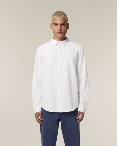 Stanley Oxford Shirt - Das Herren-Oxfordhemd - White - M bedrucken, Art.-Nr. STWM968C0011M Stanley Oxford Shirt - Das Herren-Oxfordhemd - White - M bedrucken, Art.-Nr. STWM968C0011M