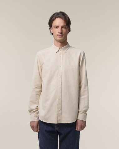 Stanley Oxford Shirt - Das Herren-Oxfordhemd - Beige Oxford - 5XL bedrucken, Art.-Nr. STWM968C3625X Stanley Oxford Shirt - Das Herren-Oxfordhemd - Beige Oxford - 5XL bedrucken, Art.-Nr. STWM968C3625X