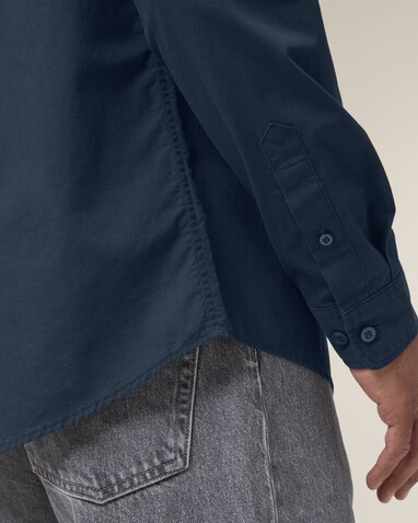 Stanley Styler Shirt - Das Herren-Popelinehemd - French Navy - 3XL bedrucken, Art.-Nr. STWM969C7273X