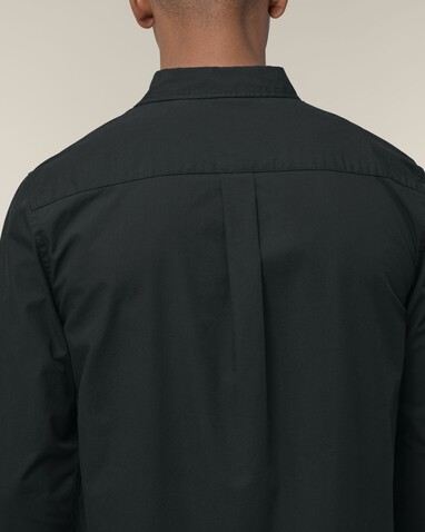 Stanley Styler Shirt - Das Herren-Popelinehemd - Black - L bedrucken, Art.-Nr. STWM969C0021L Stanley Styler Shirt - Das Herren-Popelinehemd - Black - L bedrucken, Art.-Nr. STWM969C0021L