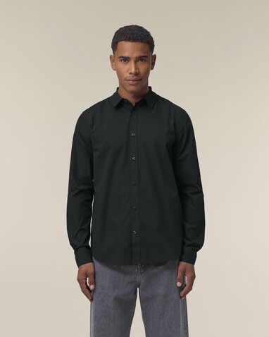 Stanley Styler Shirt - Das Herren-Popelinehemd - Black - 4XL bedrucken, Art.-Nr. STWM969C0024X Stanley Styler Shirt - Das Herren-Popelinehemd - Black - 4XL bedrucken, Art.-Nr. STWM969C0024X