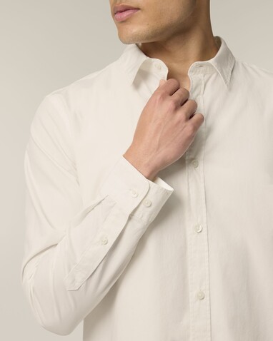 Stanley Styler Shirt - Das Herren-Popelinehemd - Cream - 3XL bedrucken, Art.-Nr. STWM969C3613X