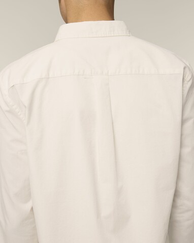 Stanley Styler Shirt - Das Herren-Popelinehemd - Cream - L bedrucken, Art.-Nr. STWM969C3611L