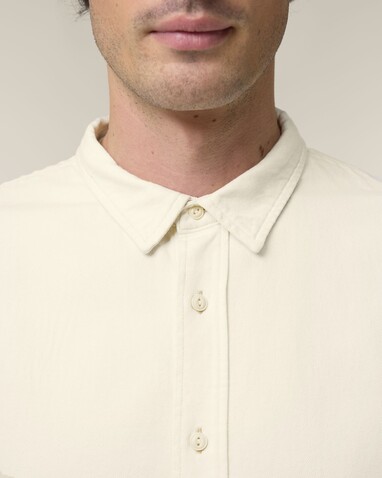 Worker Shirt - Das Relaxed Unisex-Hemd - Natural Raw - L bedrucken, Art.-Nr. STWU975C0541L