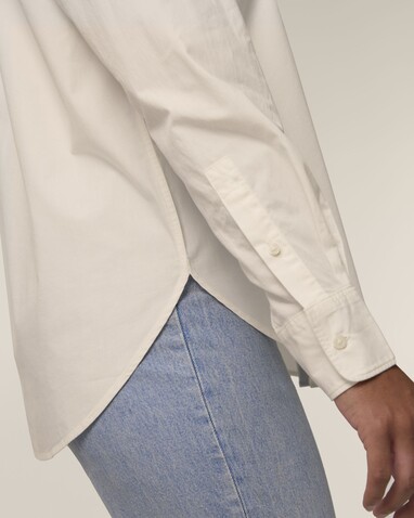 Stella Styler Shirt - Das Relaxed Damen-Popelinehemd - Cream - L bedrucken, Art.-Nr. STWW973C3611L Stella Styler Shirt - Das Relaxed Damen-Popelinehemd - Cream - L bedrucken, Art.-Nr. STWW973C3611L