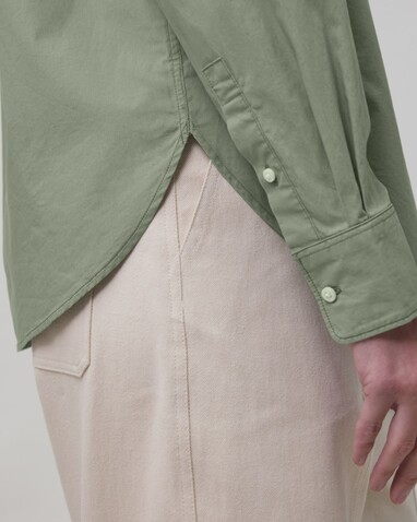 Stella Styler Shirt - Das Relaxed Damen-Popelinehemd - Soft Khaki - M bedrucken, Art.-Nr. STWW973C3671M