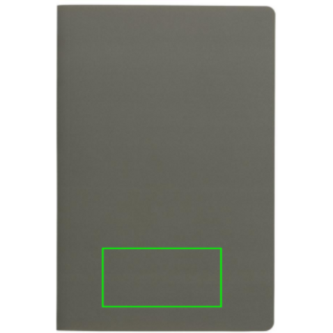 Impact Softcover A5 Notizbuch mit Steinpapier grün bedrucken, Art.-Nr. P774.217