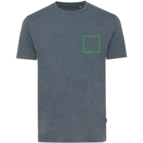 IQONIQ Manuel ungefärbtes T-Shirt aus recycelter Baumwolle heather navy bedrucken, Art.-Nr. T9101.016.L IQONIQ Manuel ungefärbtes T-Shirt aus recycelter Baumwolle heather navy bedrucken, Art.-Nr. T9101.016.L