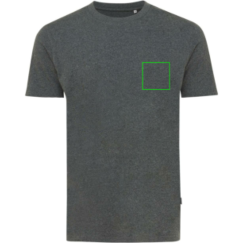 IQONIQ Manuel ungefärbtes T-Shirt aus recycelter Baumwolle heather anthracite bedrucken, Art.-Nr. T9101.014.L IQONIQ Manuel ungefärbtes T-Shirt aus recycelter Baumwolle heather anthracite bedrucken, Art.-Nr. T9101.014.L