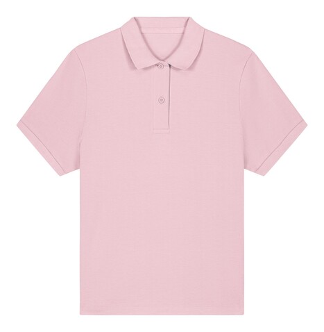 Stella Coaster - Das ikonische Damen-Mid-Leichtgewicht-Polo - Cotton Pink - XXL bedrucken, Art.-Nr. STPW977C0052X