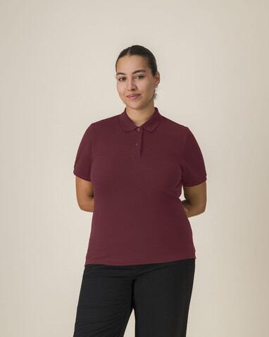 Stella Coaster - Das Damen-Polo - Burgundy - L bedrucken, Art.-Nr. STPW977C2441L
