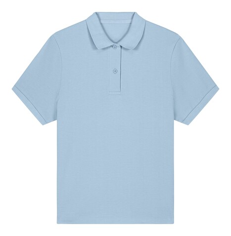 Stella Coaster - Das Damen-Polo - Sky blue - M bedrucken, Art.-Nr. STPW977C2321M Stella Coaster - Das Damen-Polo - Sky blue - M bedrucken, Art.-Nr. STPW977C2321M