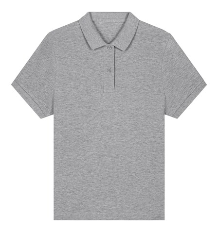 Stella Coaster - Das Damen-Polo - Heather Grey - S bedrucken, Art.-Nr. STPW977C2501S Stella Coaster - Das Damen-Polo - Heather Grey - S bedrucken, Art.-Nr. STPW977C2501S