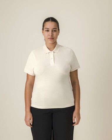 Stella Coaster - Das Damen-Polo - Natural Raw - L bedrucken, Art.-Nr. STPW977C0541L Stella Coaster - Das Damen-Polo - Natural Raw - L bedrucken, Art.-Nr. STPW977C0541L