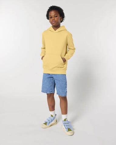 Mini Cruiser 2.0 - Der Iconic Kinder-Hoodie - Viva Yellow - 12-13/152-158cm bedrucken, Art.-Nr. STSK180C35612